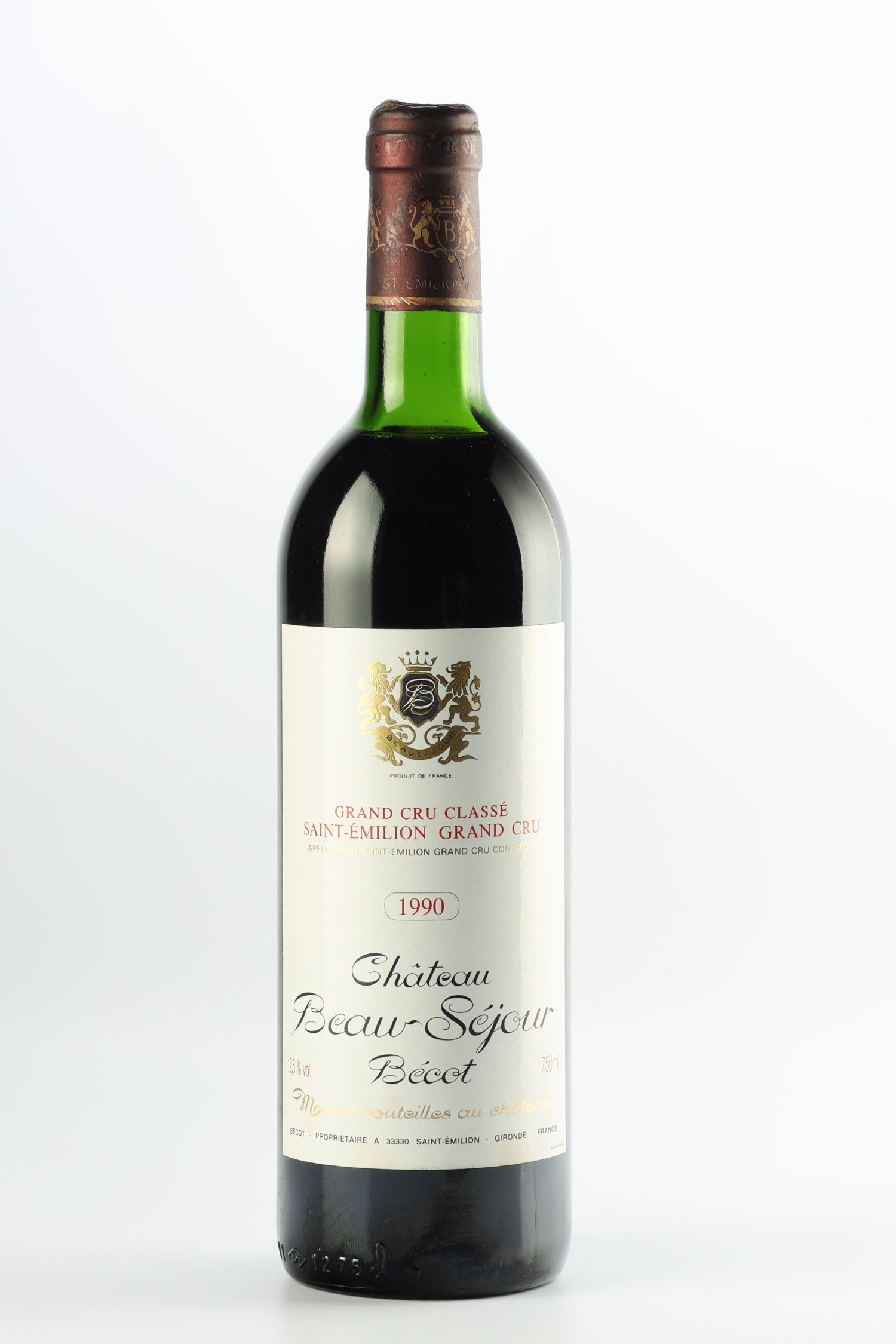 Château Beau Sejour Becot 1990, Saint Emilion