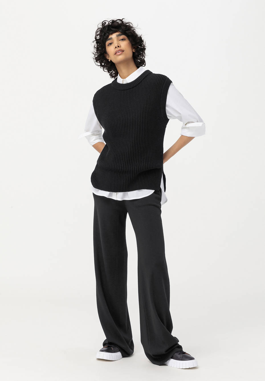 Pullover aus reiner Bio-Baumwolle