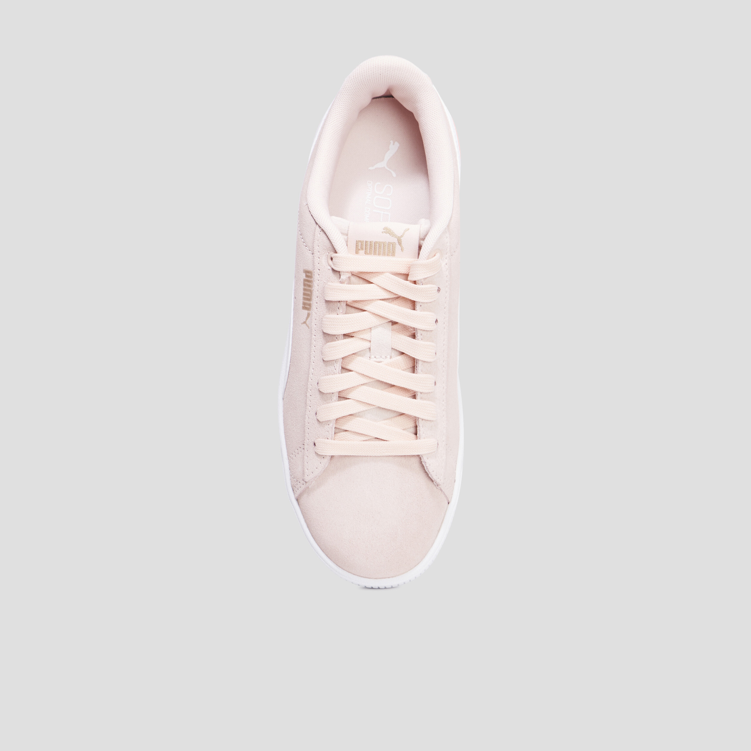 Tennis à lacets Puma Vicky rose femme | La Halle