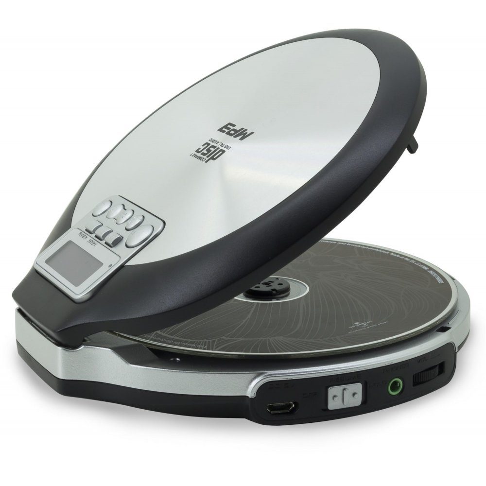 Soundmaster CD 9220 - CD-Player - silber/schwarz tragbarer CD-Player