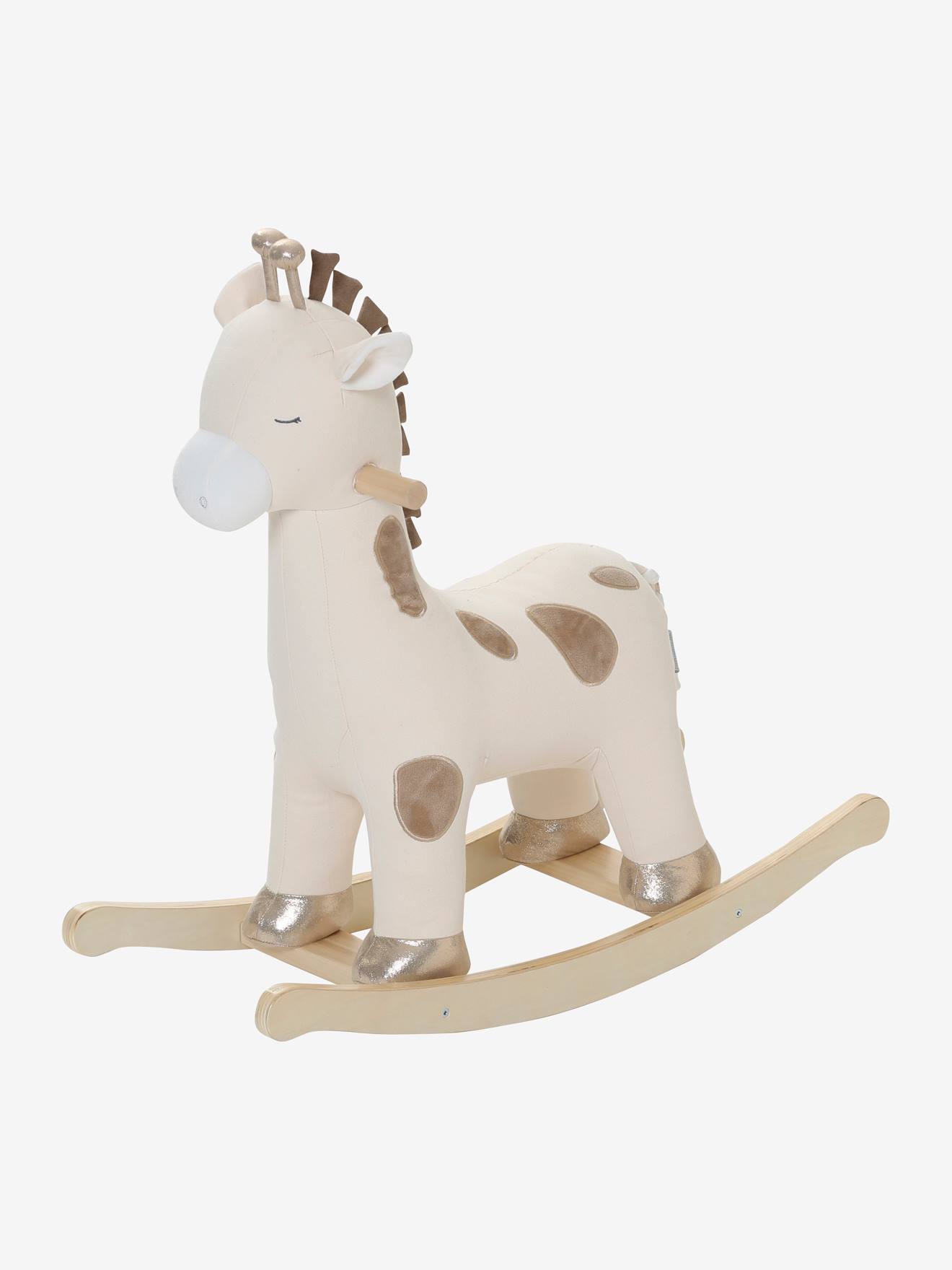 Girafe à bascule en bois FSC® multicolore
