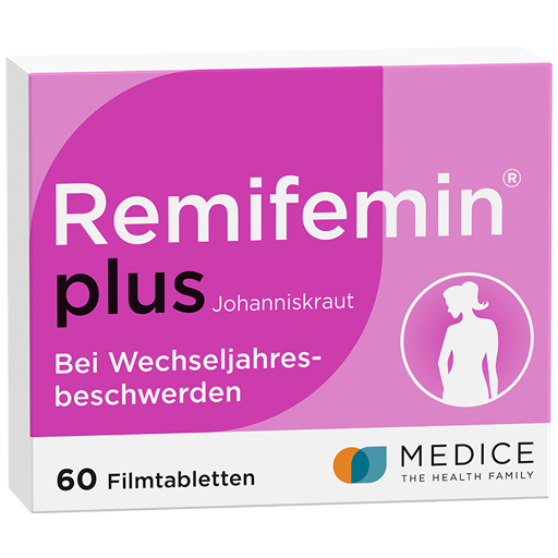 REMIFEMIN plus Johanniskraut Filmtabletten  60 St  Filmtabletten