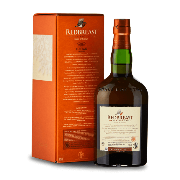 Redbreast Lustau Sherry Finish 46% + étui