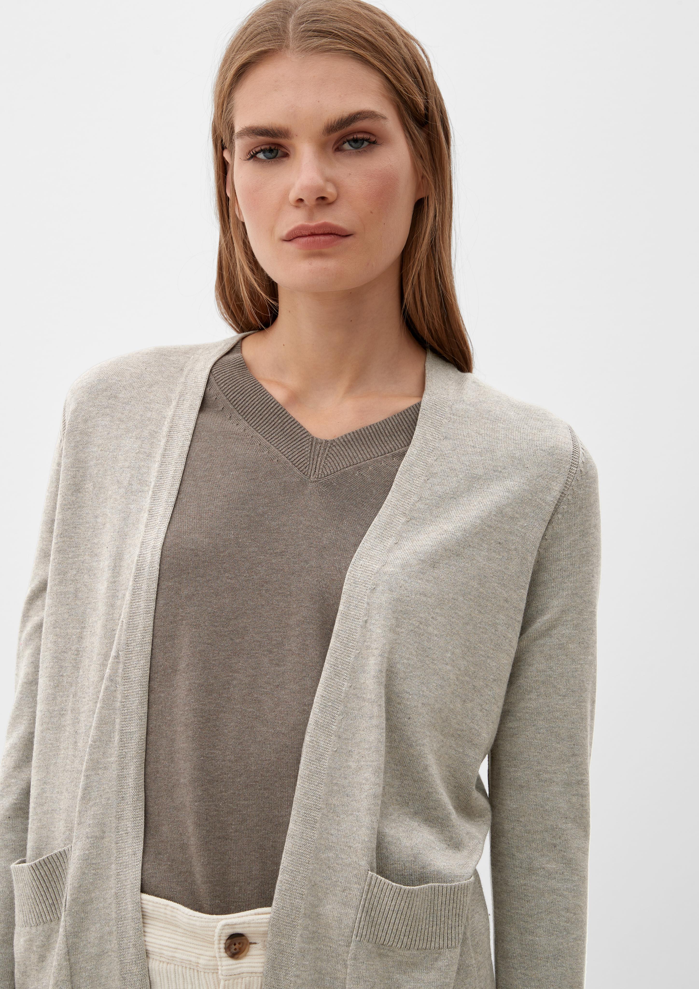 Cardigan aus Viskose und Baumwolle  2121122-83W1