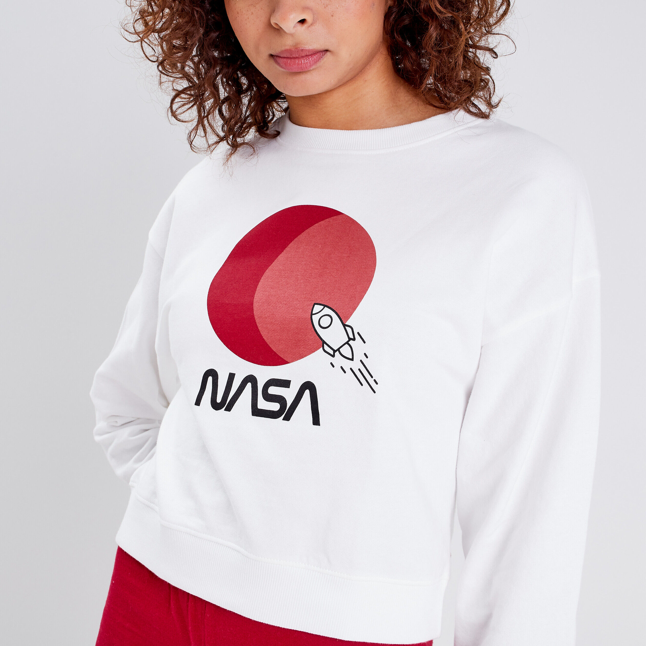 Ensemble pyjama NASA ecru femme | Cache Cache