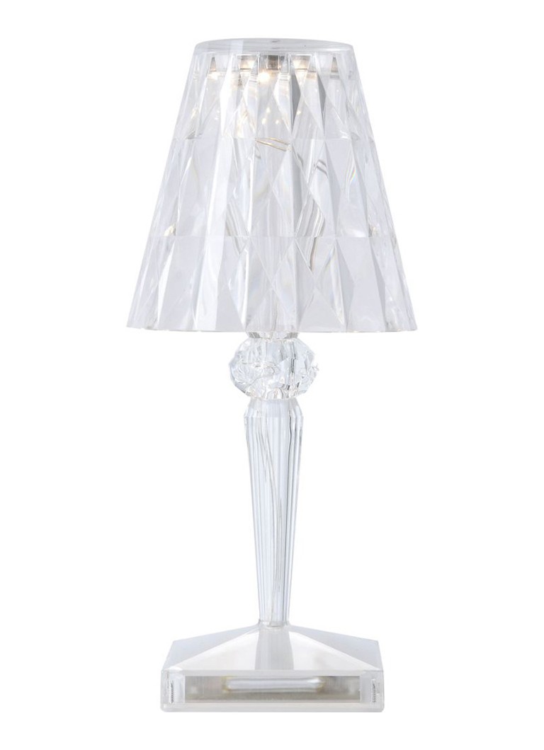 Kartell Battery -pöytävalaisin LED 13 x 13 x 22 cm