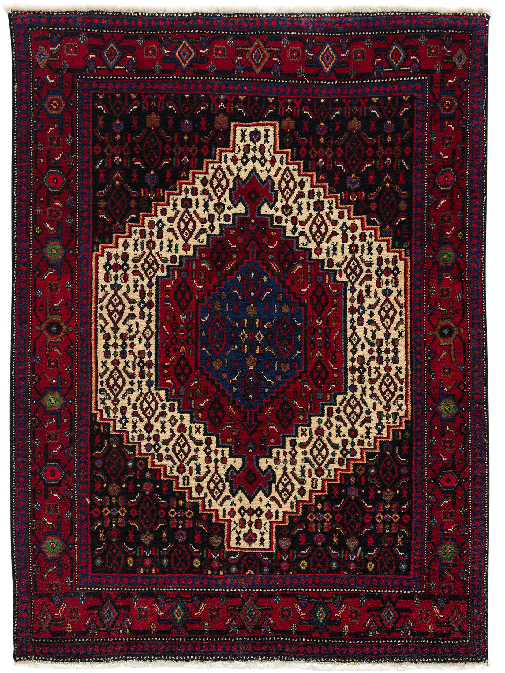 Senneh ca. 115 x 160 cm, Unikat / Einzelstück