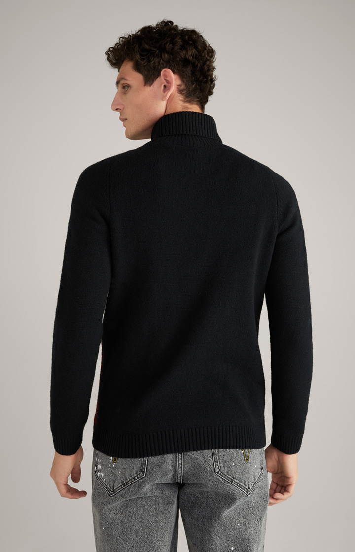 Pullover Kilio in Schwarz/Rot