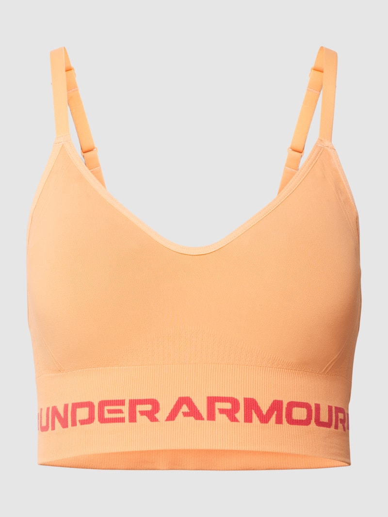 Bustier mit elastischem Logo-Bund in orange