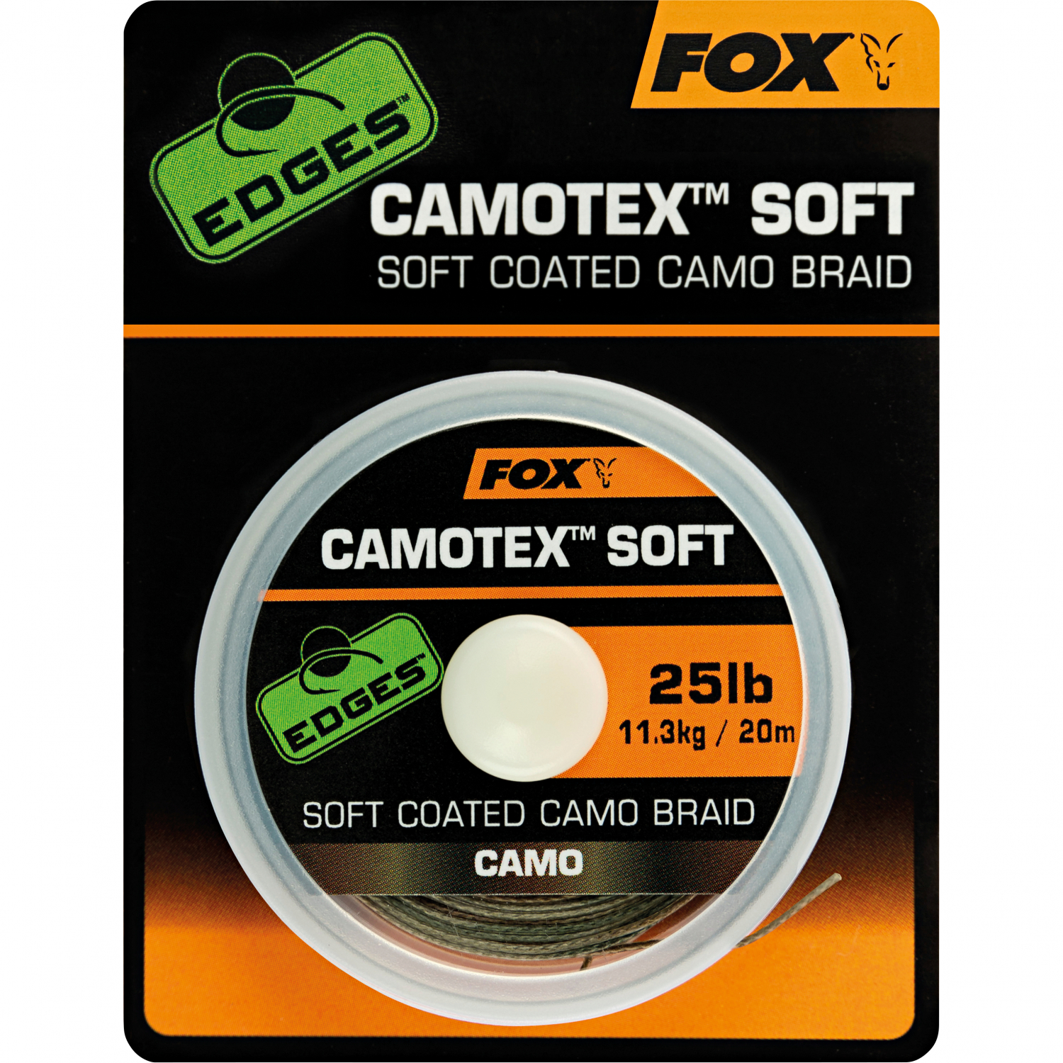 Fox Carp Vorfachschnur Edges™ Camotex Soft