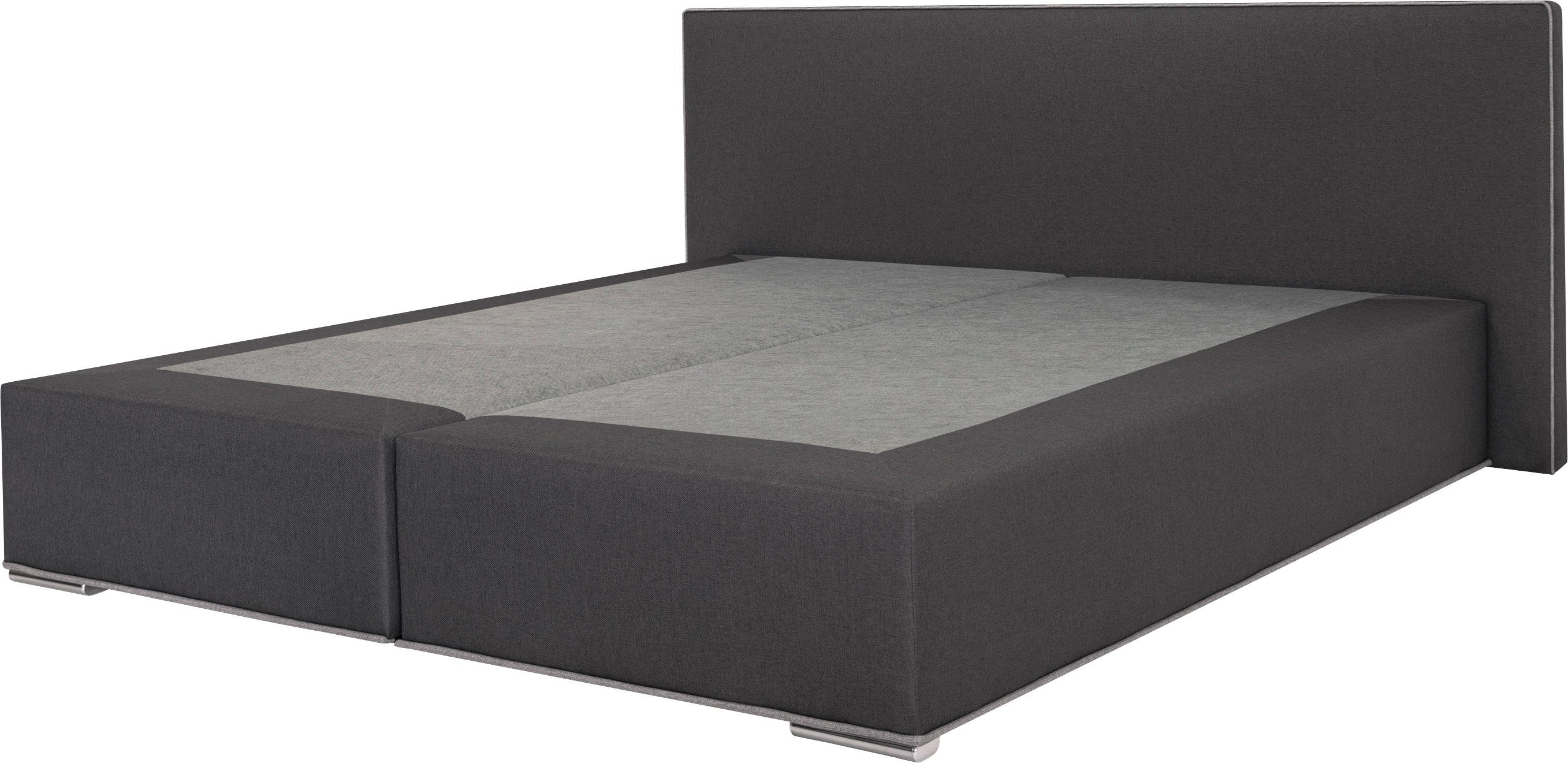 COLLECTION AB Boxbett Kreta, inklusive Topper bei Ausführung mit Matratze, H2, H3, H4