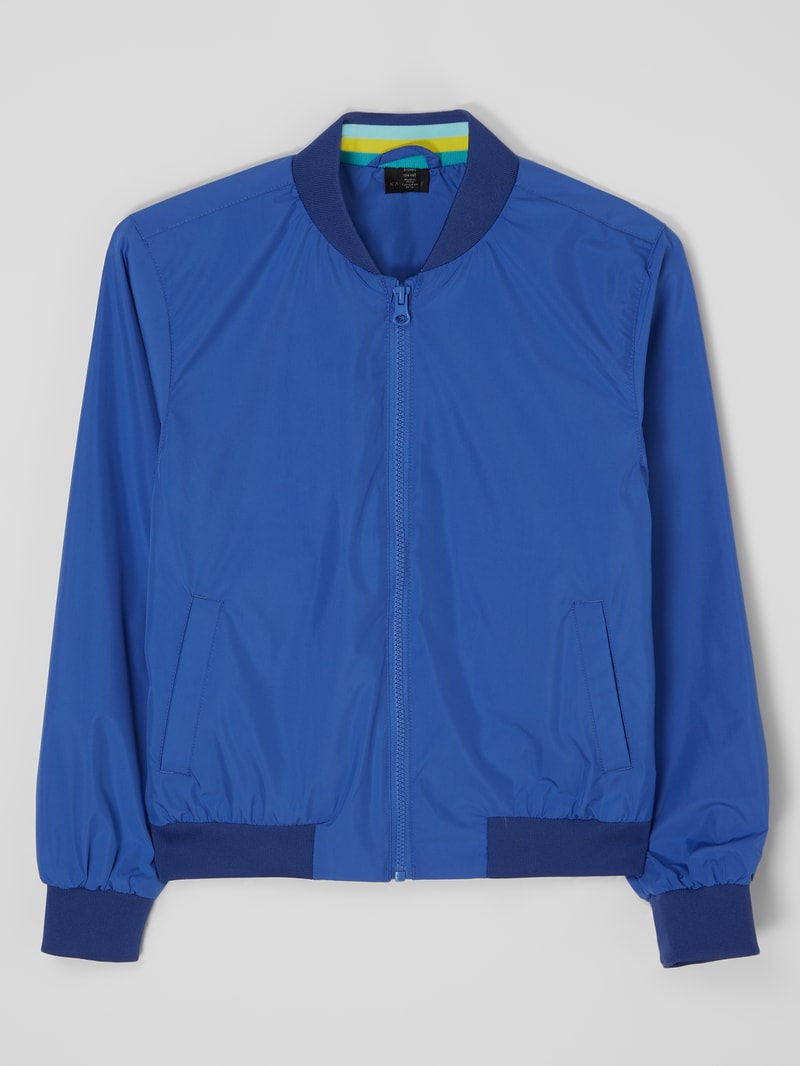 Blouson mit Stehkragen Modell 'Jayce' in royalblau