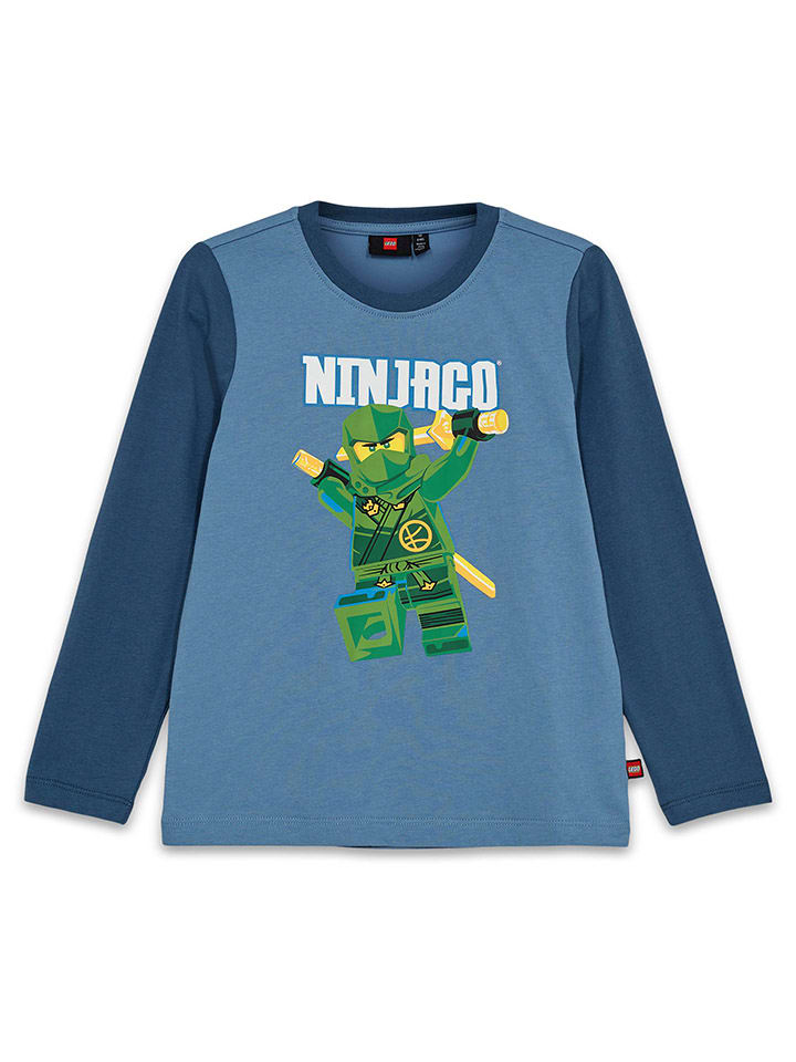 LEGO Longsleeve in Blau/ Grün günstig kaufen