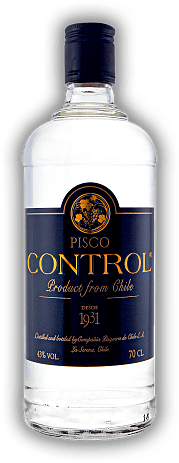Control Pisco Control Pisco Control Pisco, ein vollmundiger weicher Premium Pisco. 0,7	 Liter - Vol 43%