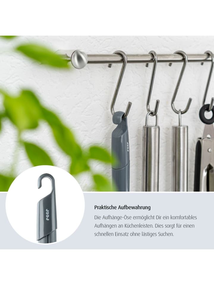 Reer 2in1 Flaschen- und Saugerbürste in Grau ab 0 Monate günstig kaufen onesize
