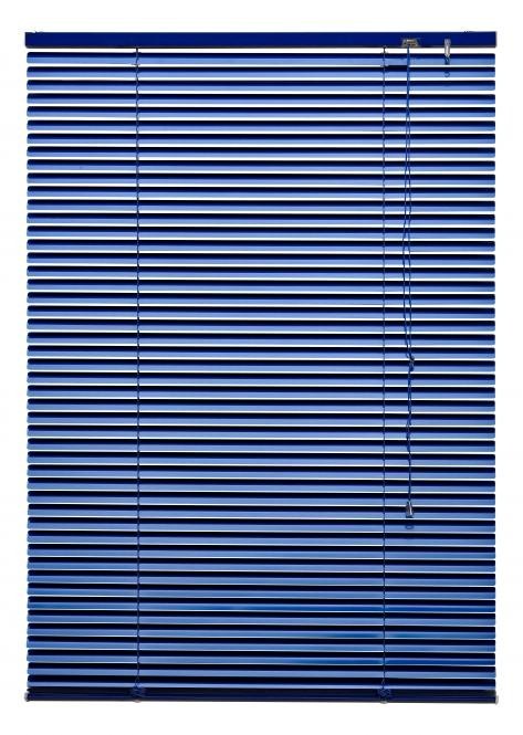 Bella Casa Aluminium-Jalousie, blau, 160 x 60 cm