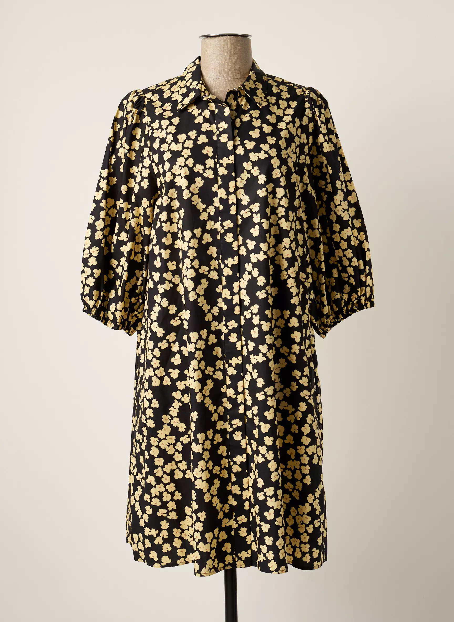 Second Female Robes Mi Longues Femme couleur noir