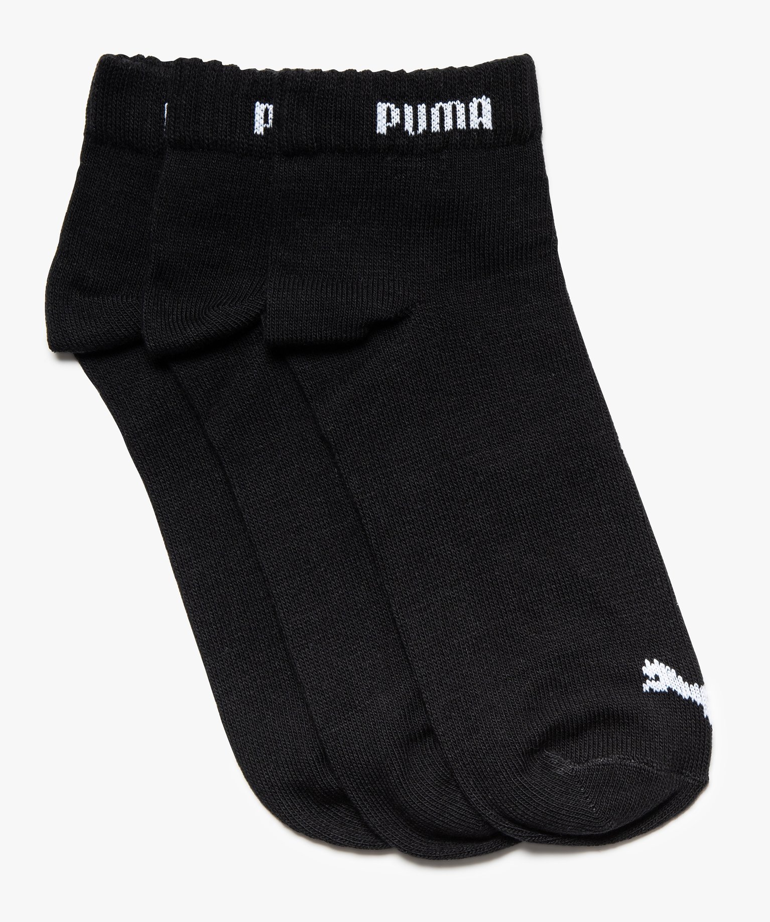 Chaussettes homme hautes - Puma (lot de 3) noir | GEMO