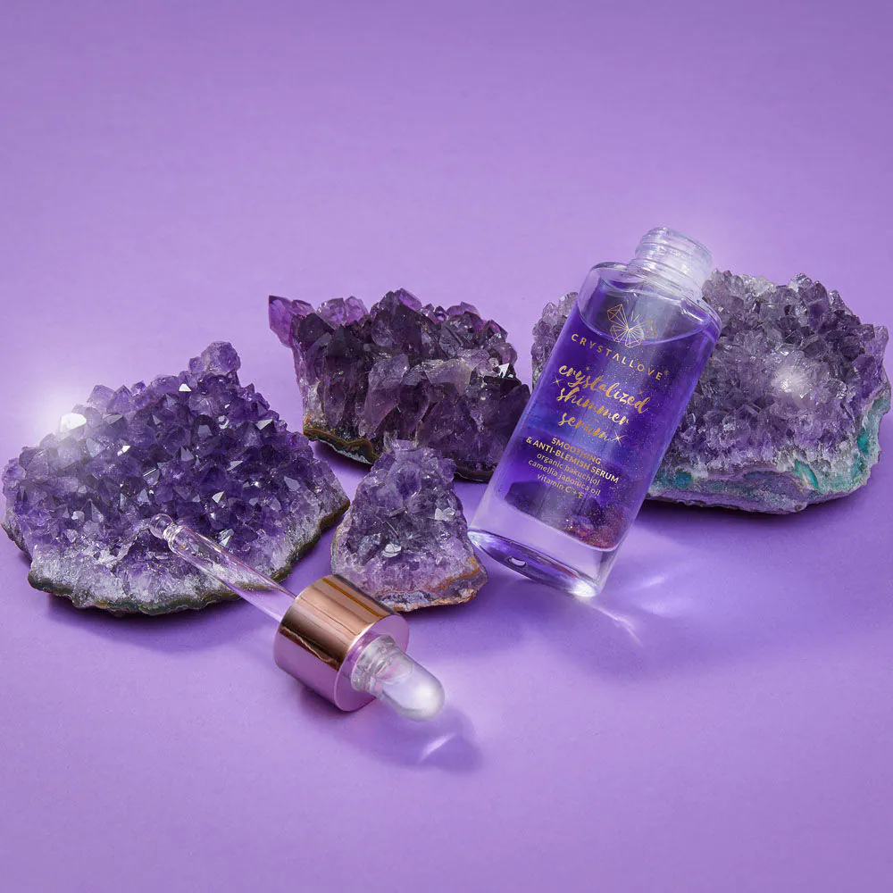 Crystallove серум за лице са аметистом и бакучиолом