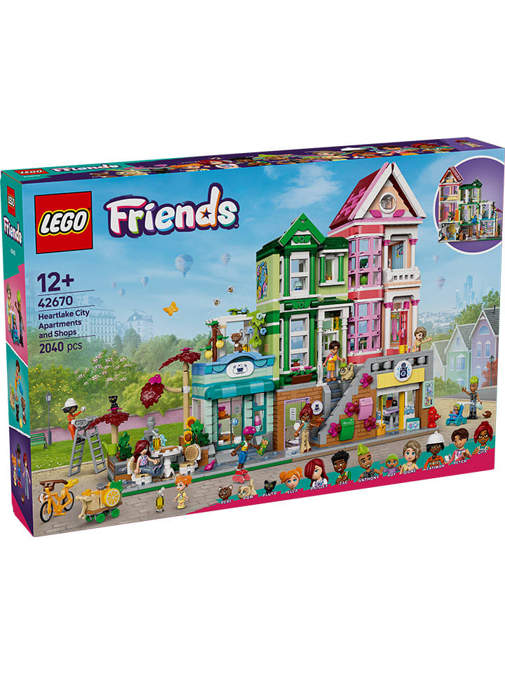 LEGO LEGO® Friends Heartlake City Wohn- und Einkaufsstraße - ab 12 Jahren günstig kaufen onesize