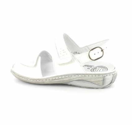 WALDLÄUFER Komfort Sandalen weiss Gerda