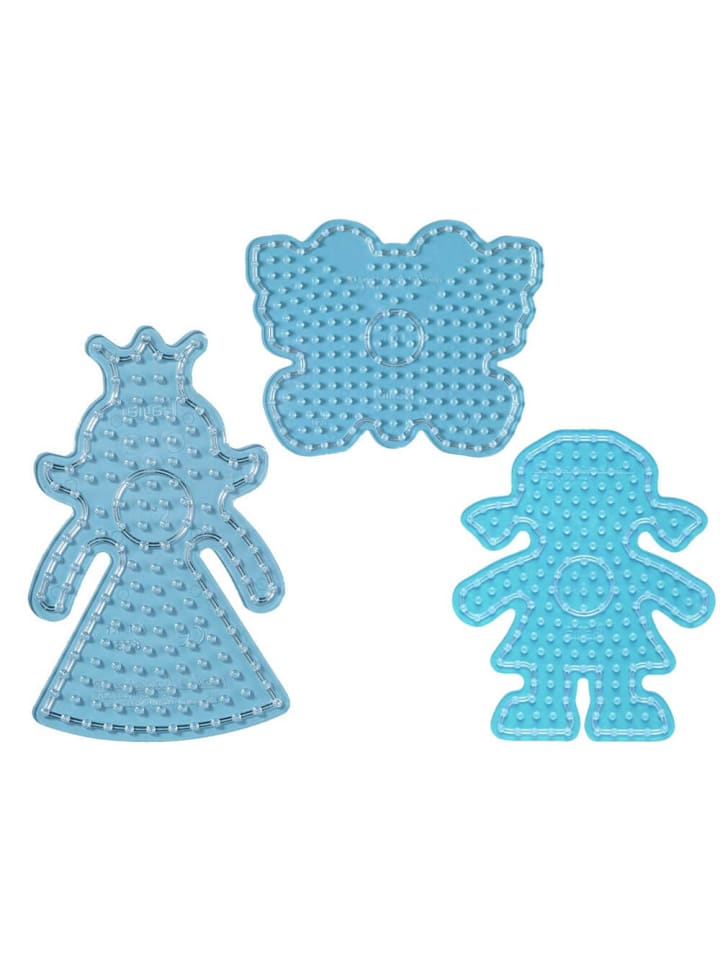 Hama 3tlg. Set: Stiftplatten-Set Mädchen für Maxi-Bügelperlen in bunt günstig kaufen onesize