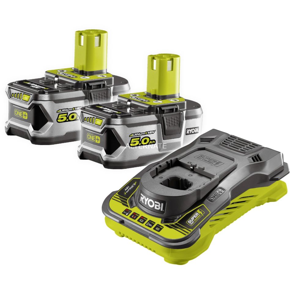 Příslušenství Ryobi 5133004422 RC18150-250 18V 2x 5,0Ah baterie a rychlonabíječka