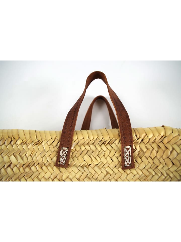 kobolo Einkaufstasche BEACHPALMBAG in Braun günstig kaufen onesize