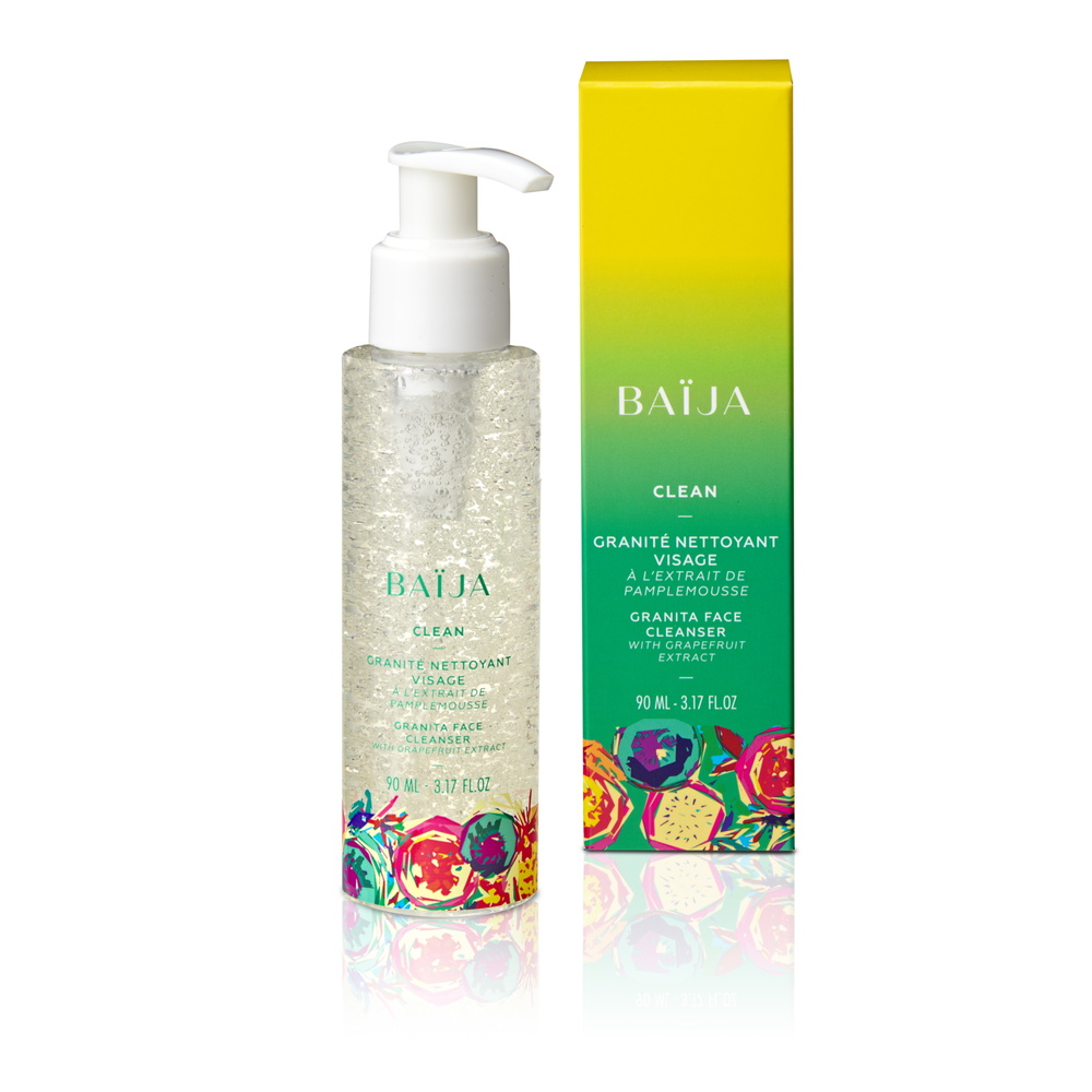 baïja Granité Nettoyant Visage Pamplemousse Nettoyant visage