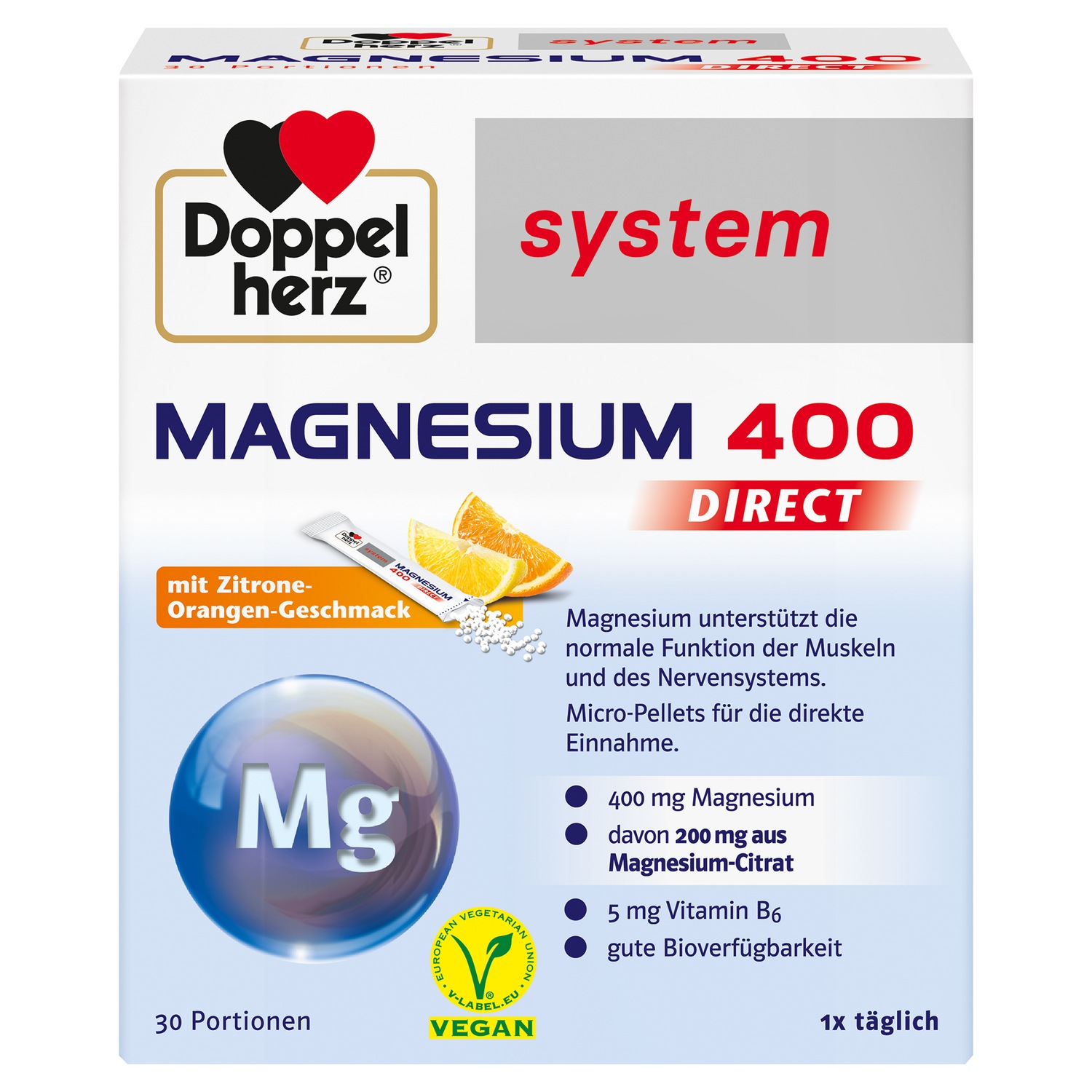 Magnesium 400 DIRECT system Pellets