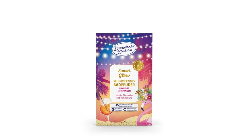 Dresdner Essenz Badepuder Sunset Glow 60 g