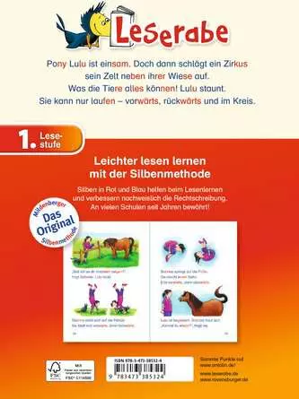 Leserabe mit Mildenberger Silbenmethode: Das tollste Pony der Welt