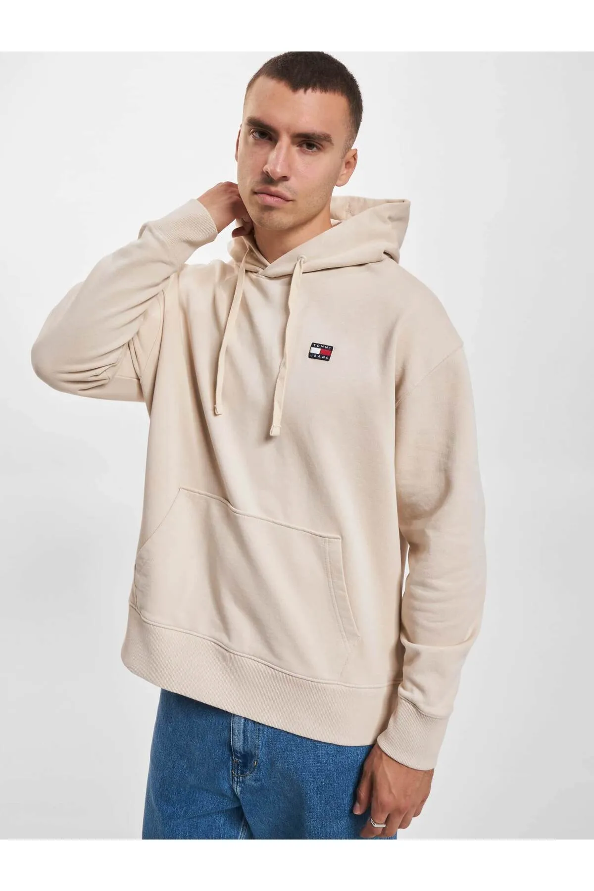 Tommy Hilfiger  Herren Tommy Jeans Rlx Xs Abzeichen Hoodie