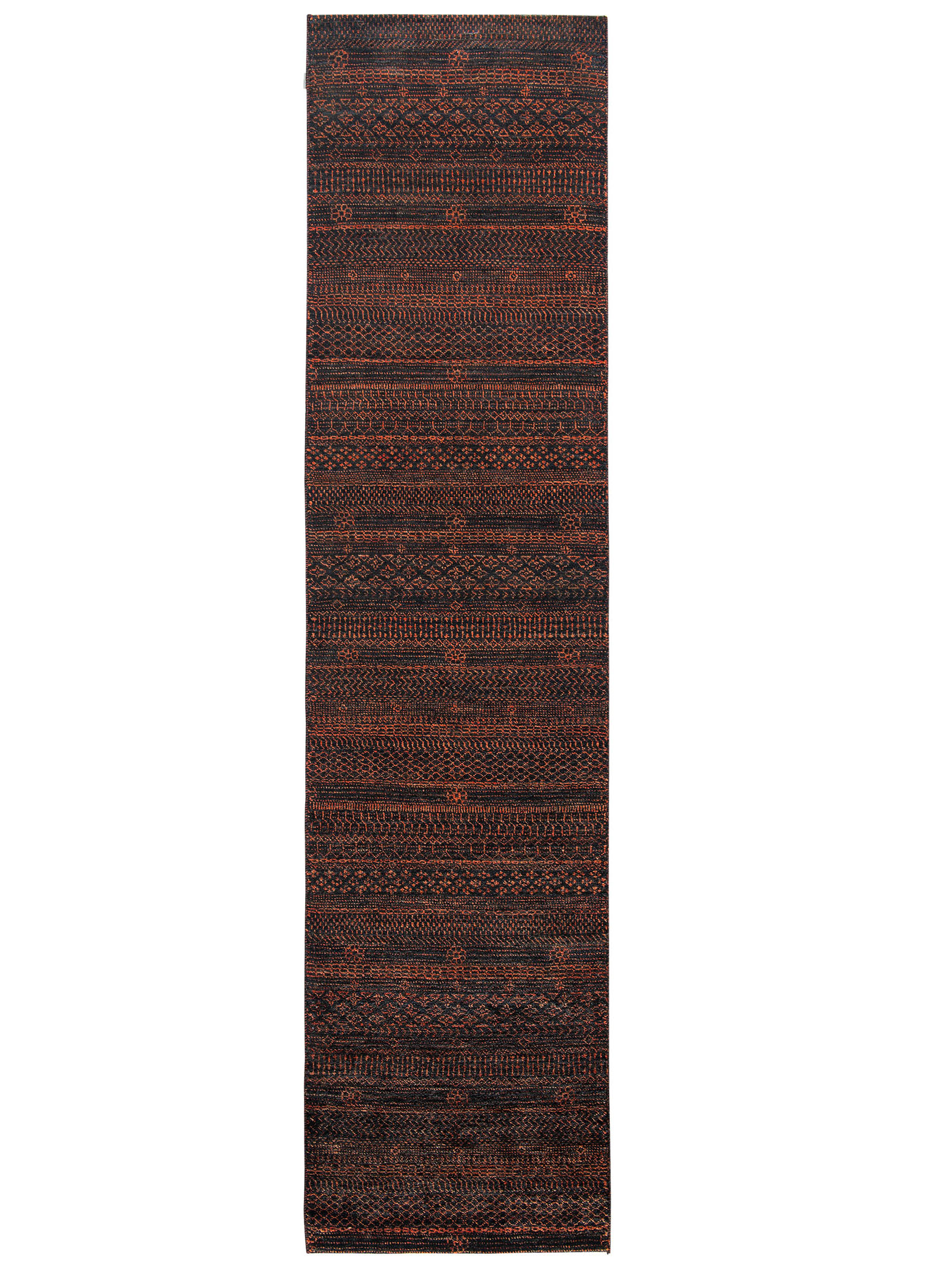 Contemporary Gabbeh ca. 76 x 313 cm, Unikat / Einzelstück