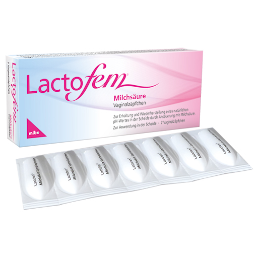 LACTOFEM Milchsäure Vaginalzäpfchen  14 St  Suppositorien