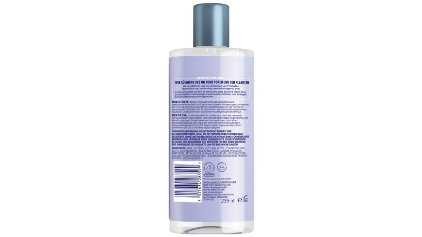 BIORÉ Hydrate & Glow AHA Gesichtswasser 235 ml 235 ml