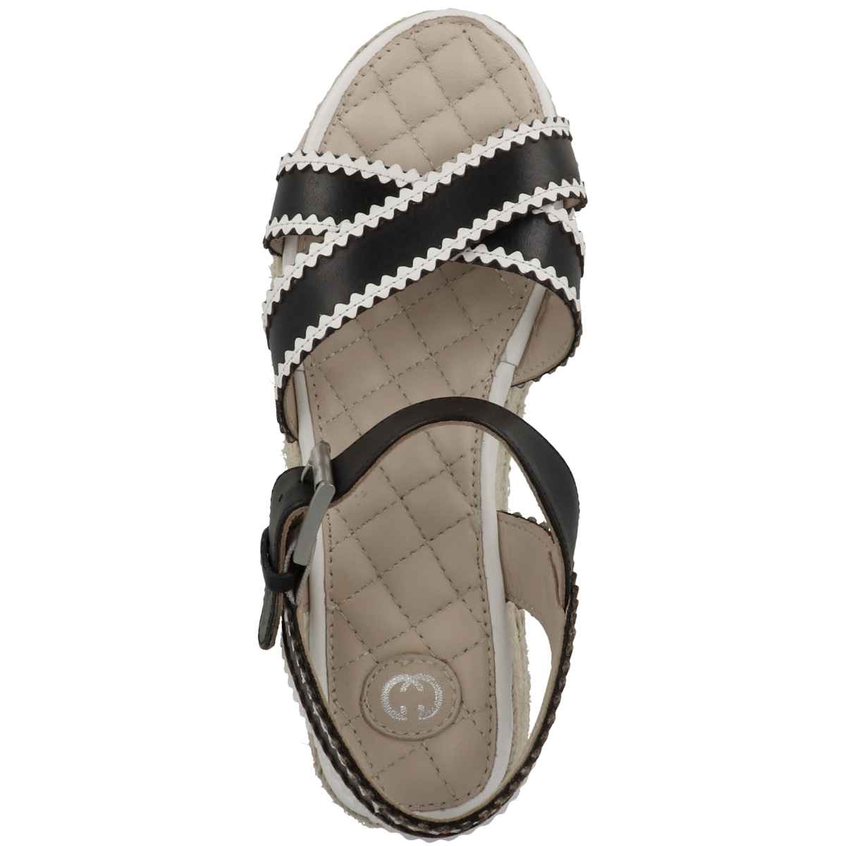 Gerry Weber Bari 01 Sandale schwarz
