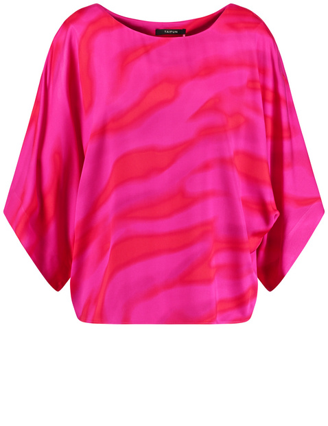 Lässige Bluse aus edlem Satin