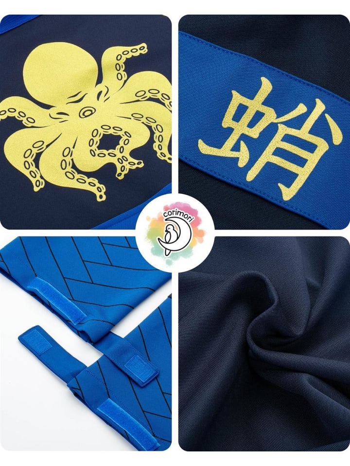 Corimori Ninja Kostüm für Kinder mit Schwert in Blau günstig kaufen