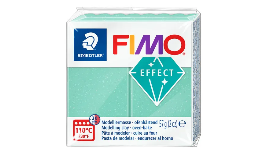 STAEDTLER Modelliermasse FIMO® effect jade 57 g