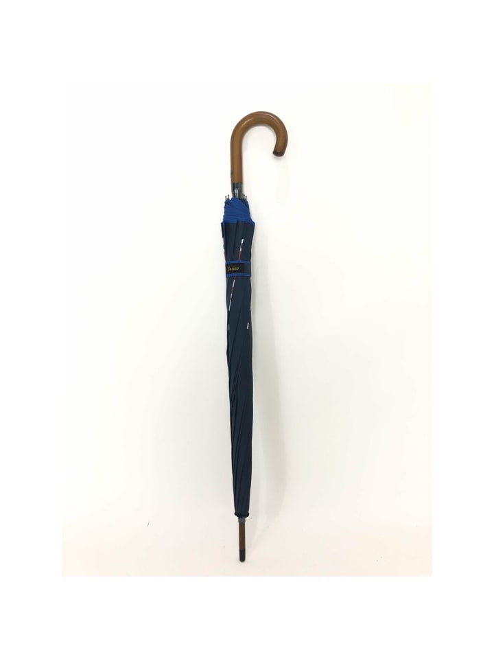 COFI 1453 Holzstockschirm  in Blau Leuchtturmmotiv in Blau günstig kaufen 116