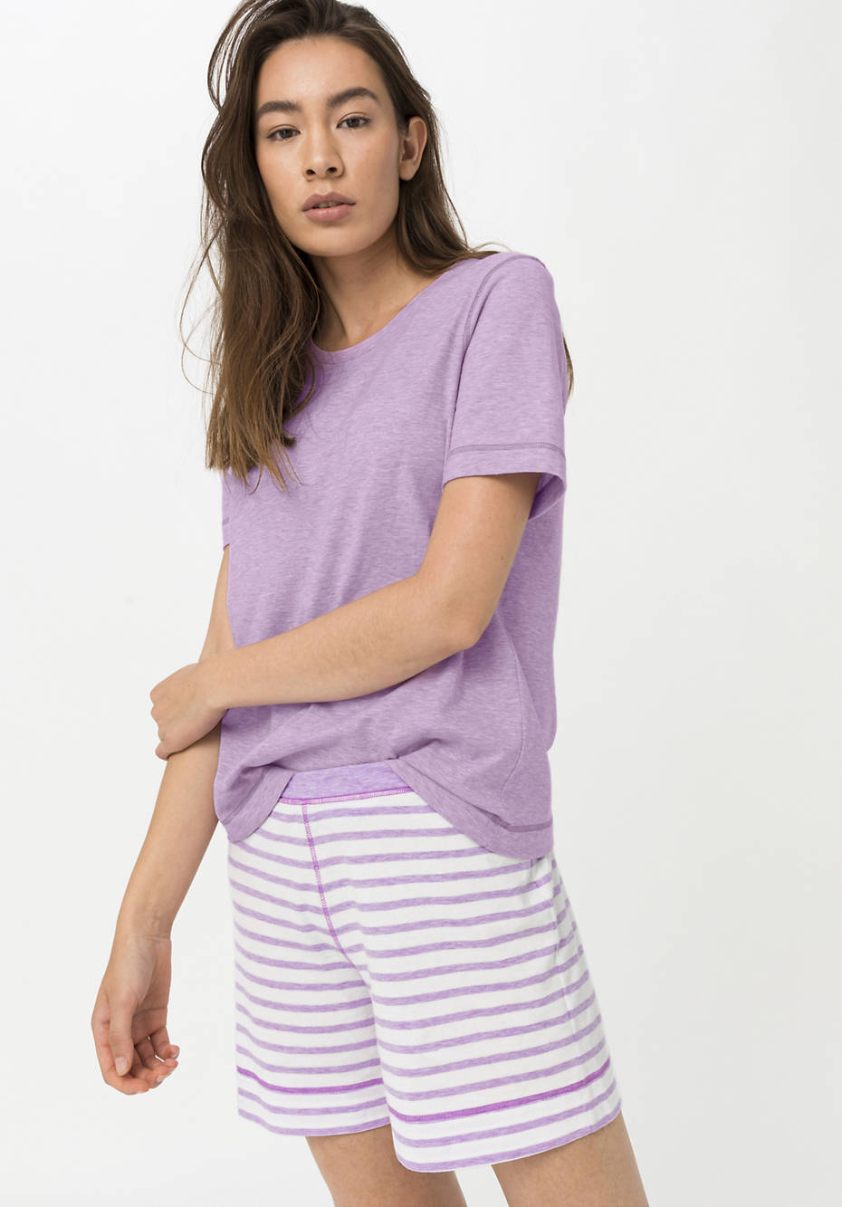 Schlafshorts aus reiner Bio-Baumwolle