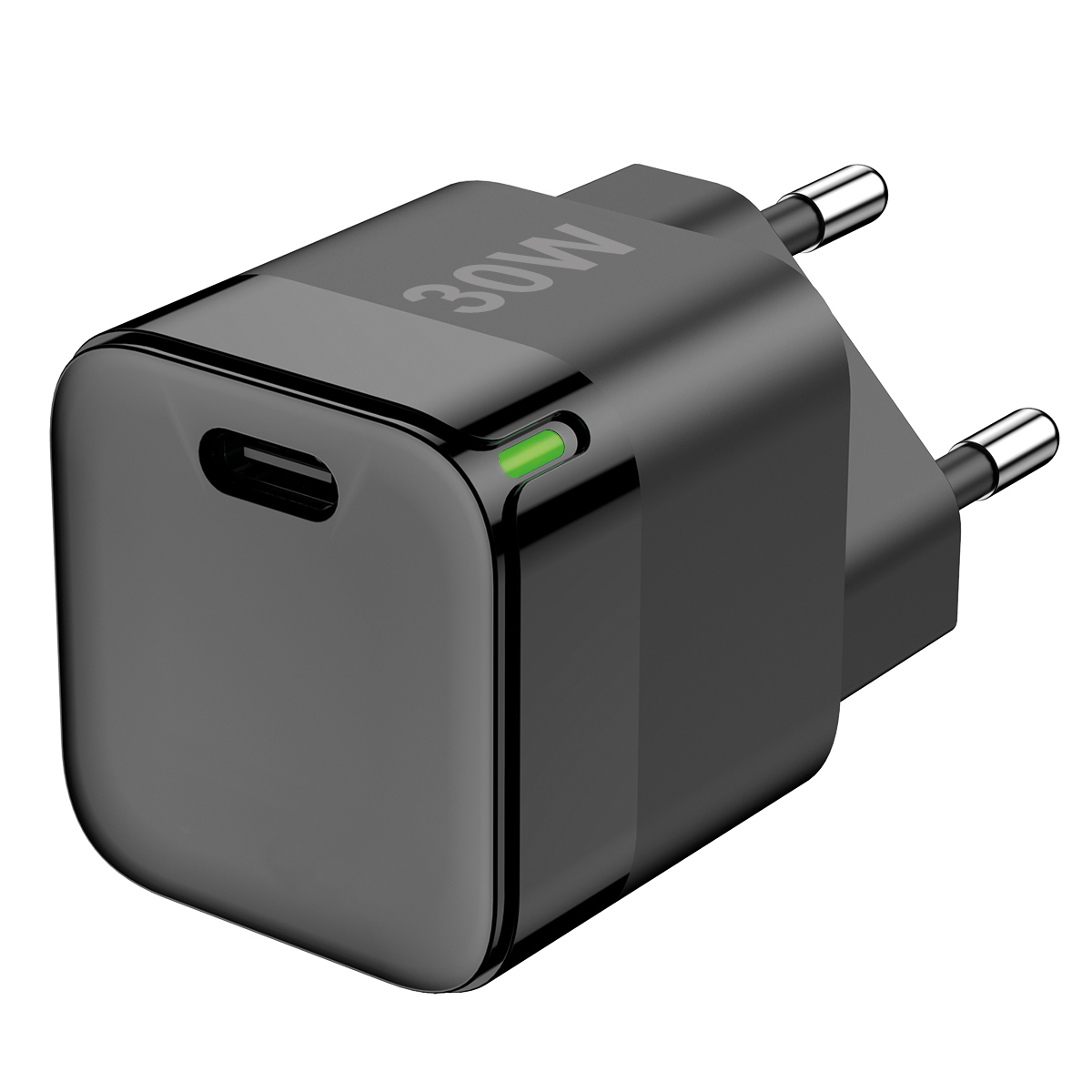 Fontastic Netzteil GaNto30 USB Typ-C PD 30W schwarz