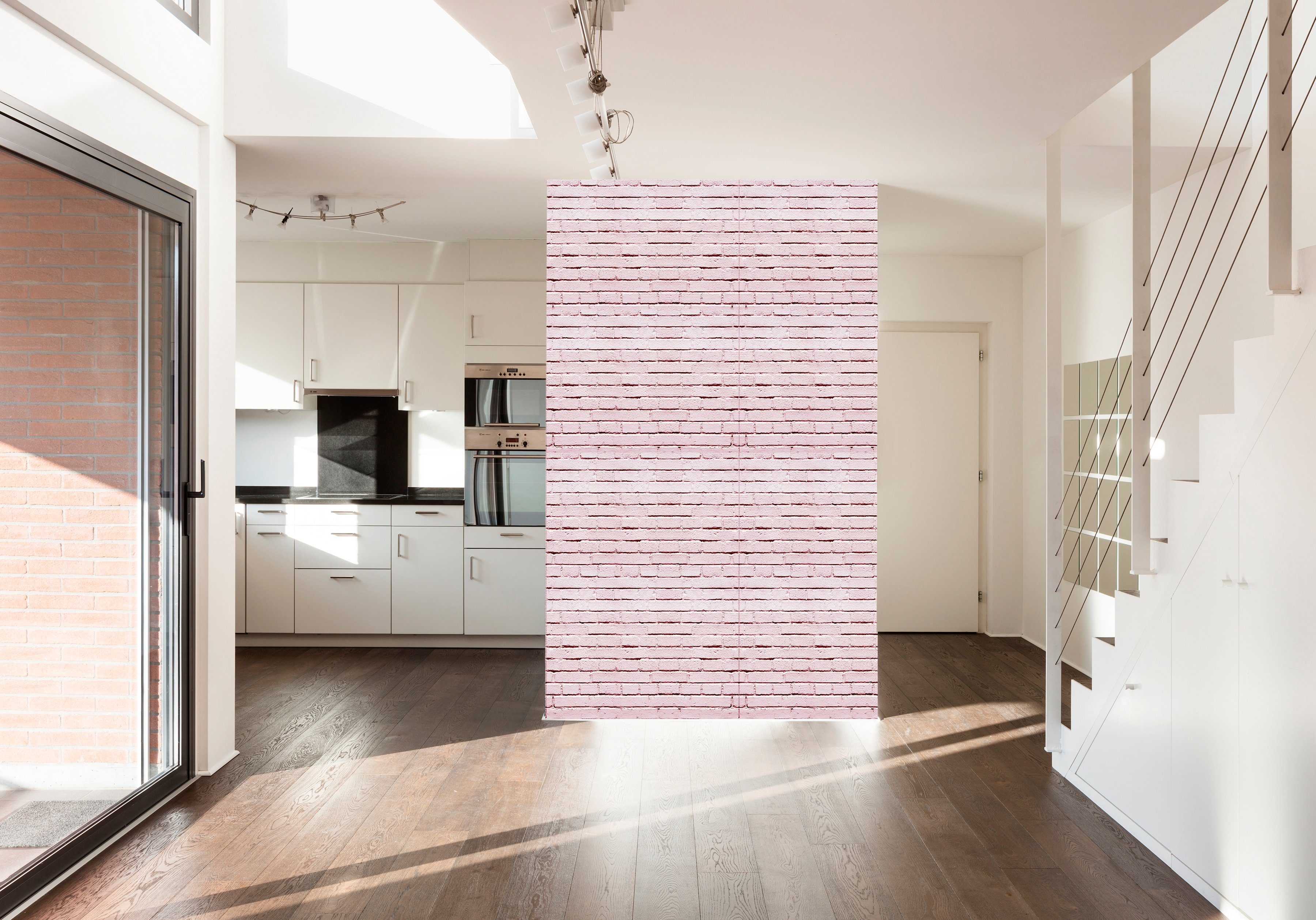 queence Vinyltapete Eardesho, Steinoptik, 90 x 250 cm, selbstklebend