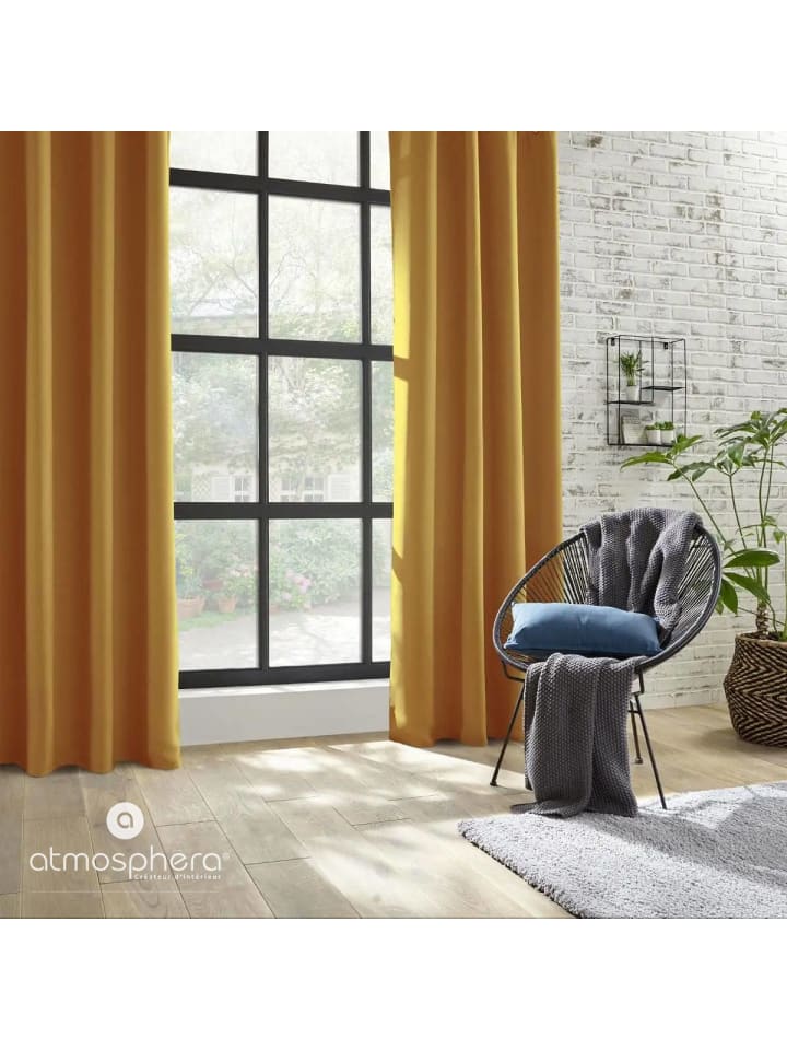 Atmosphera Créateur d'intérieur Vorhänge in gelb günstig kaufen onesize