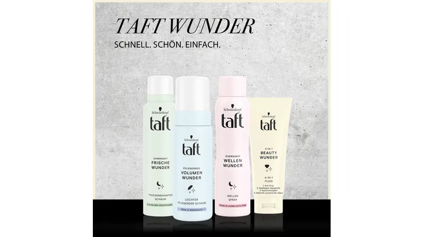 SCHWARZKOPF TAFT 4-in-1 Beauty Wunder 4-in-1 Fluid 100 ml 100 ml