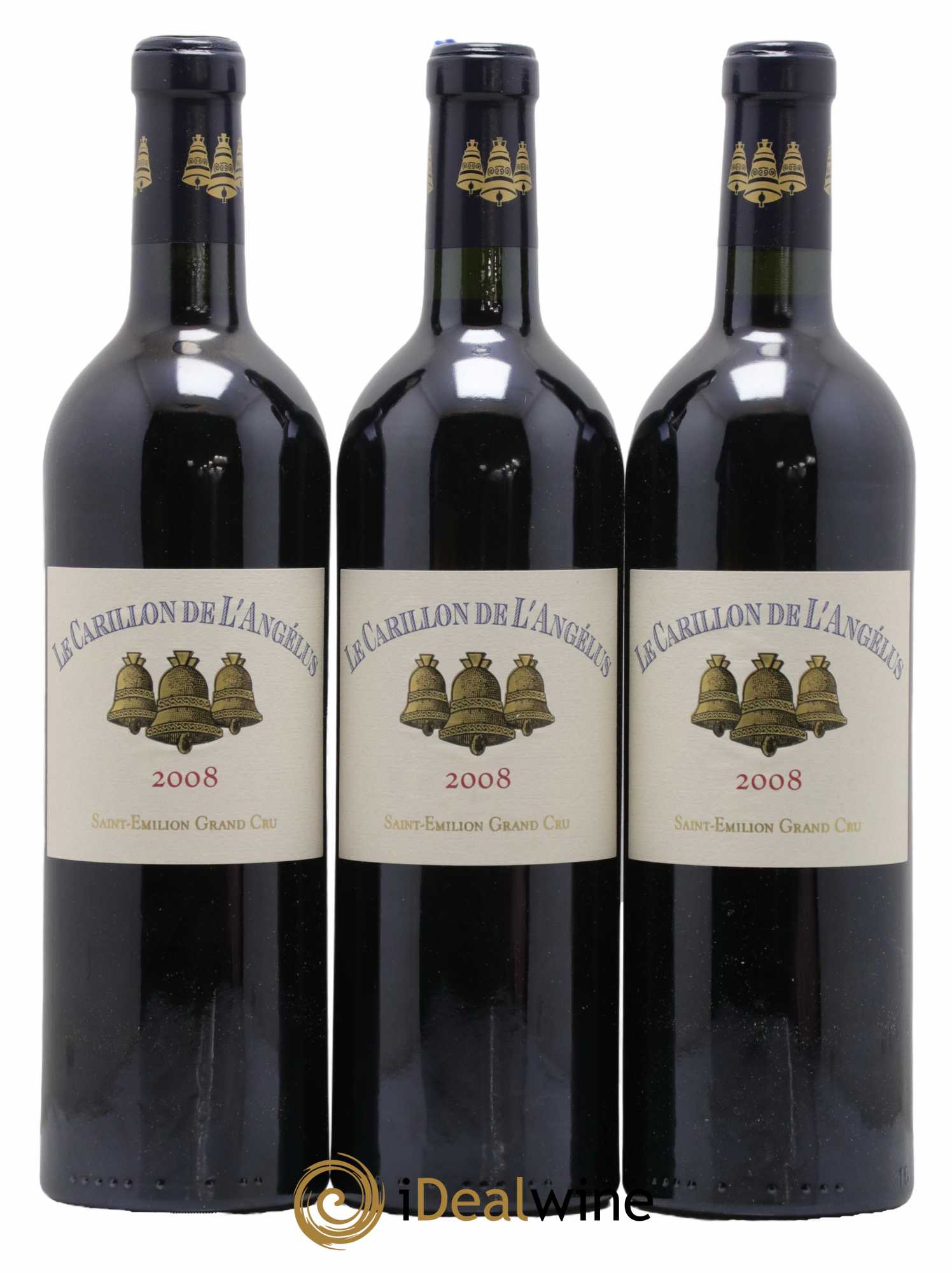 Le Carillon de l'Angélus Second vin  2008 - Lot de 6 Bouteilles