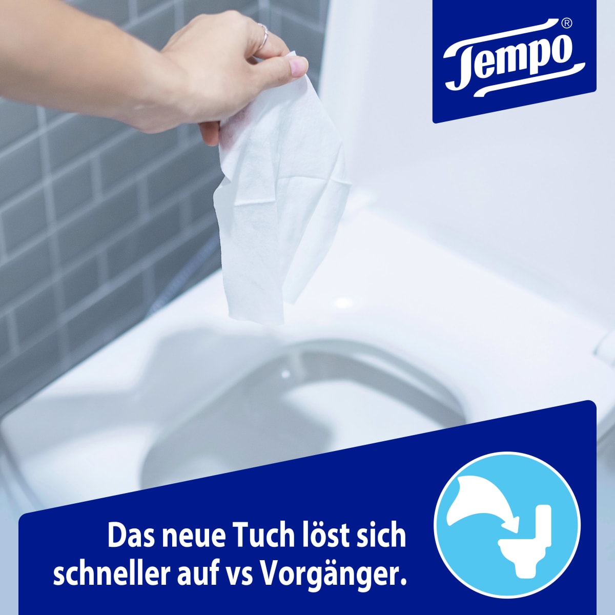 Feuchtes Toilettenpapier Blue Lagoon, 42 St