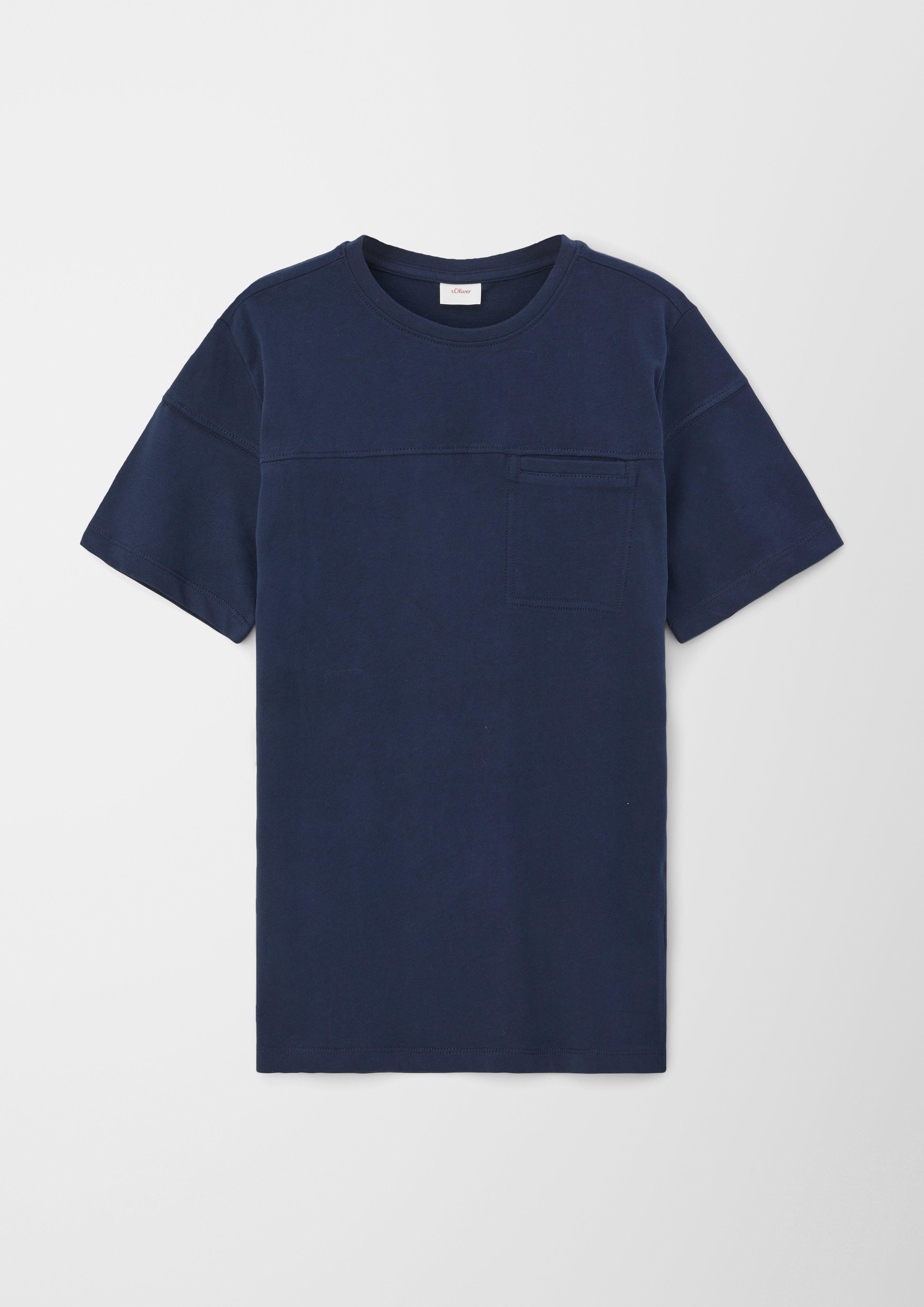 T-Shirt mit Brusttasche  2124865-5952