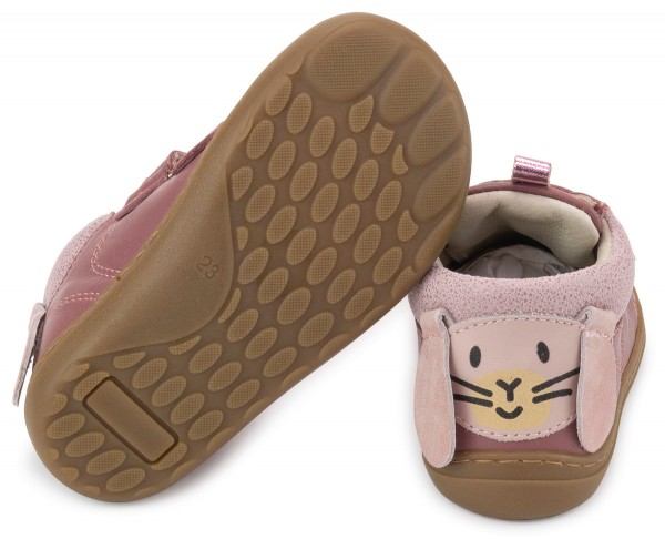 Balducci ~ MidCut Klettschuh Leder ~ Hase Rosa